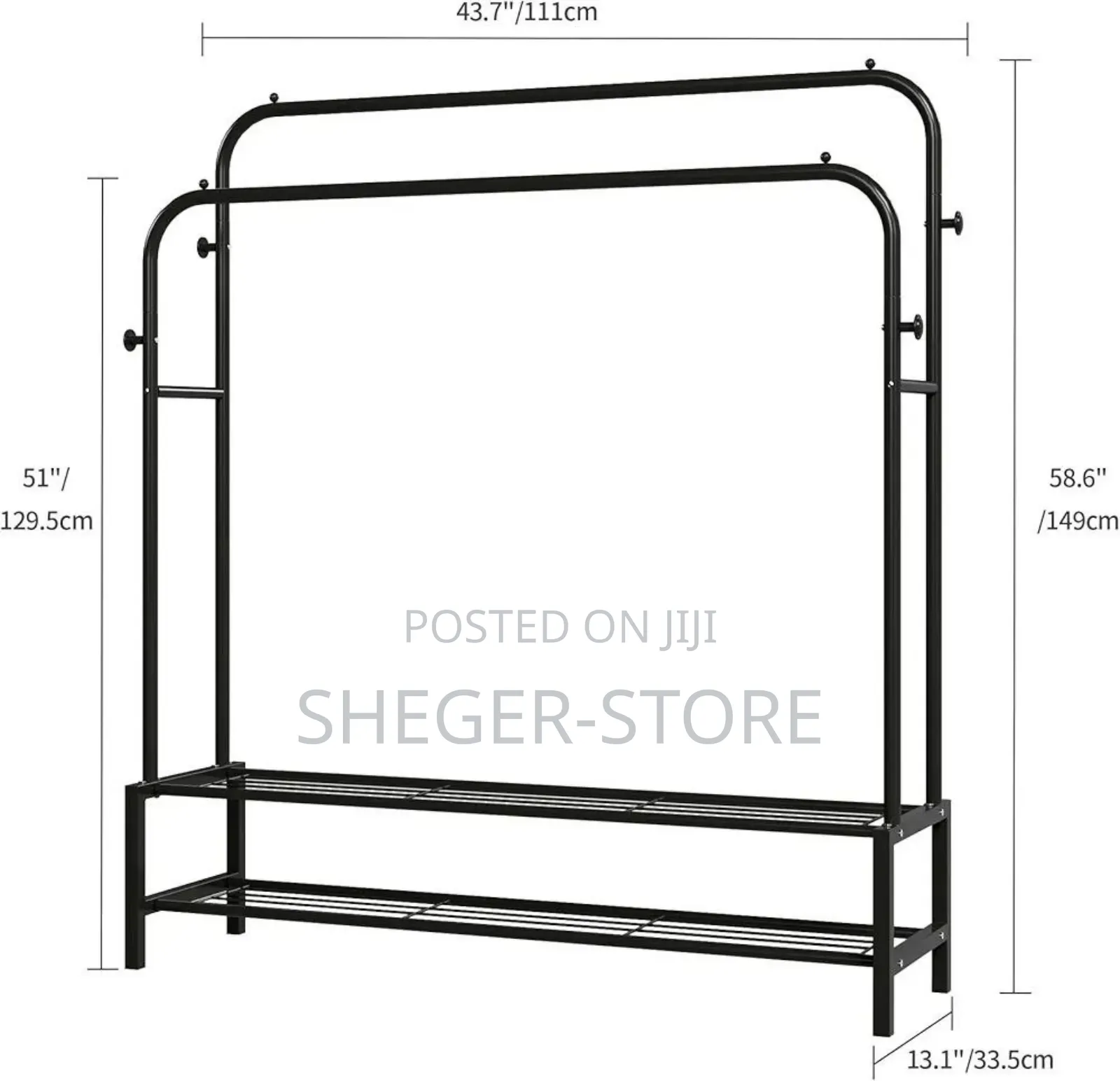 Best Looking Design New Simple Floor Clothes Rack