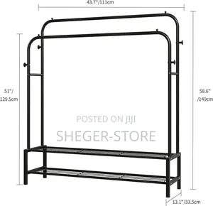 Best Looking Design New Simple Floor Clothes Rack