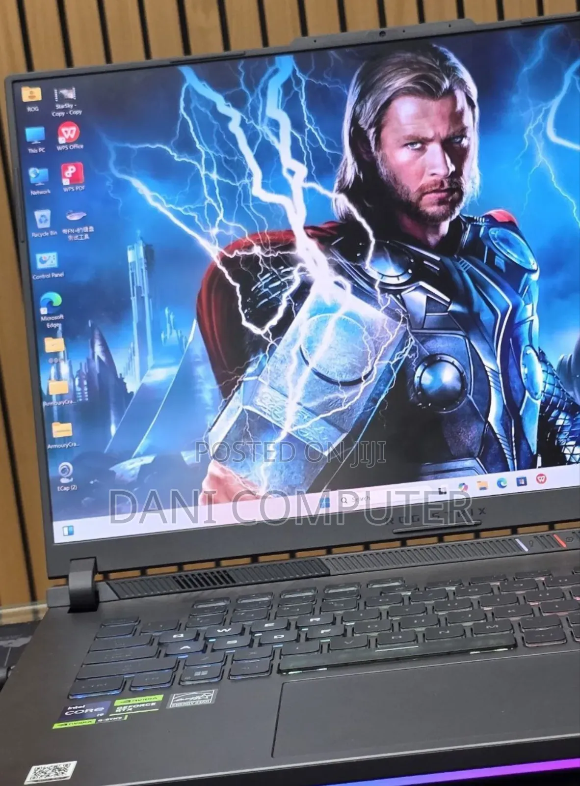 New Laptop Asus ROG Strix G16 G614 16GB Intel Core i9 SSD 1T