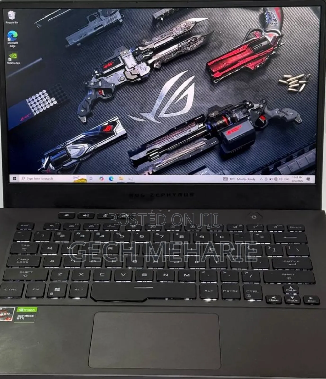 New Laptop Asus ROG Zephyrus G14 16GB AMD Ryzen 7 SSD 512GB