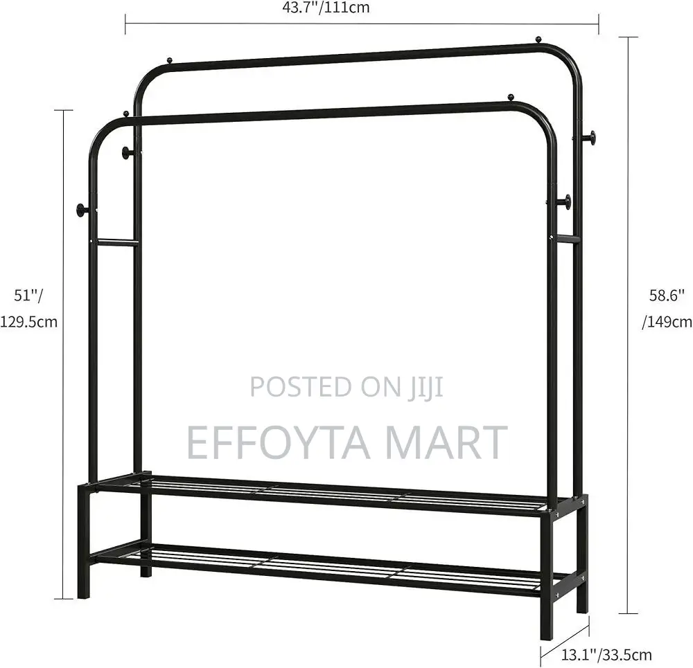 New Simple Floor Clothes Rack