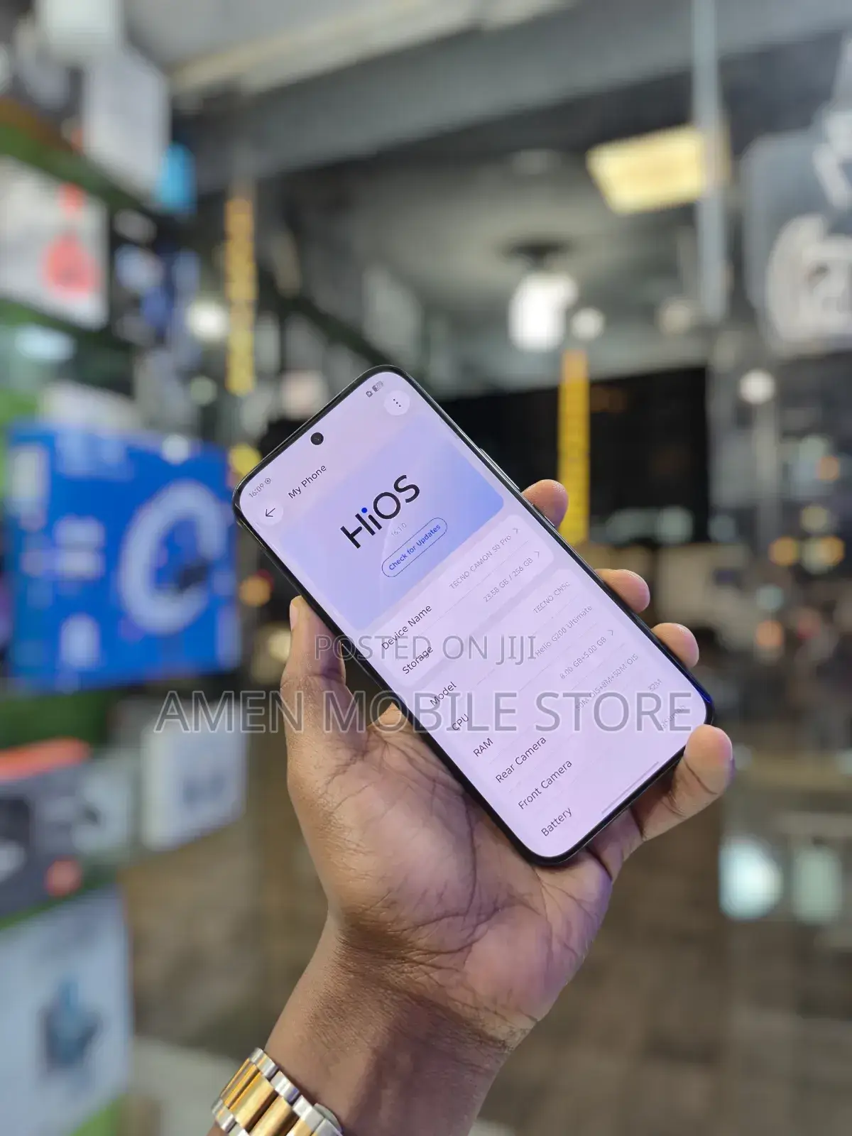 New Tecno Camon 50 Pro 256 GB Gray