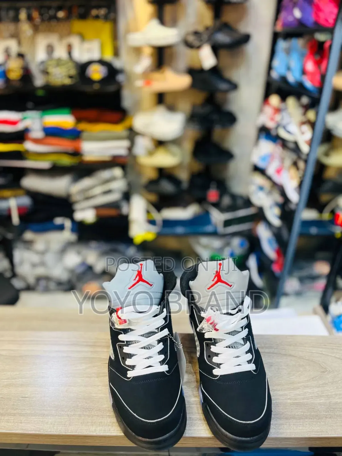 Air Jordan 5 Retro High Og Black"Metalic "Reimagined Fashion Boots