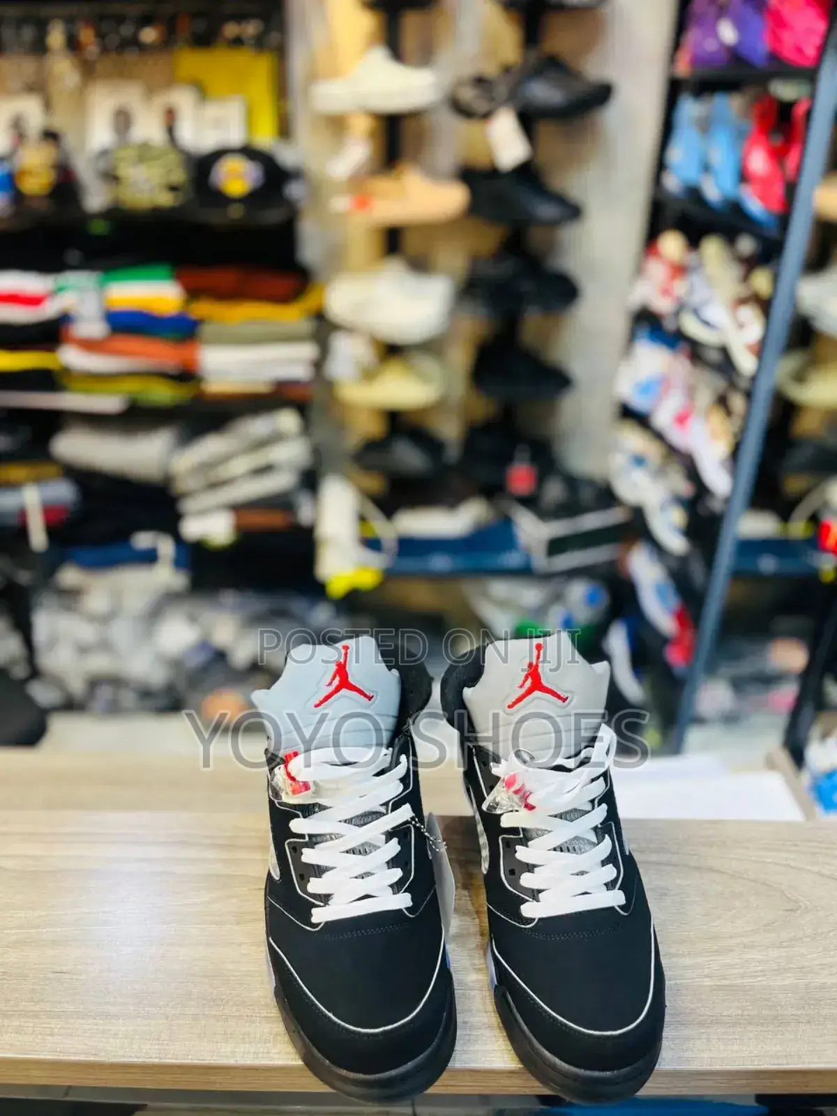 Air Jordan 5 Retro High Og Black"Metalic "Reimagined Fashion Boots