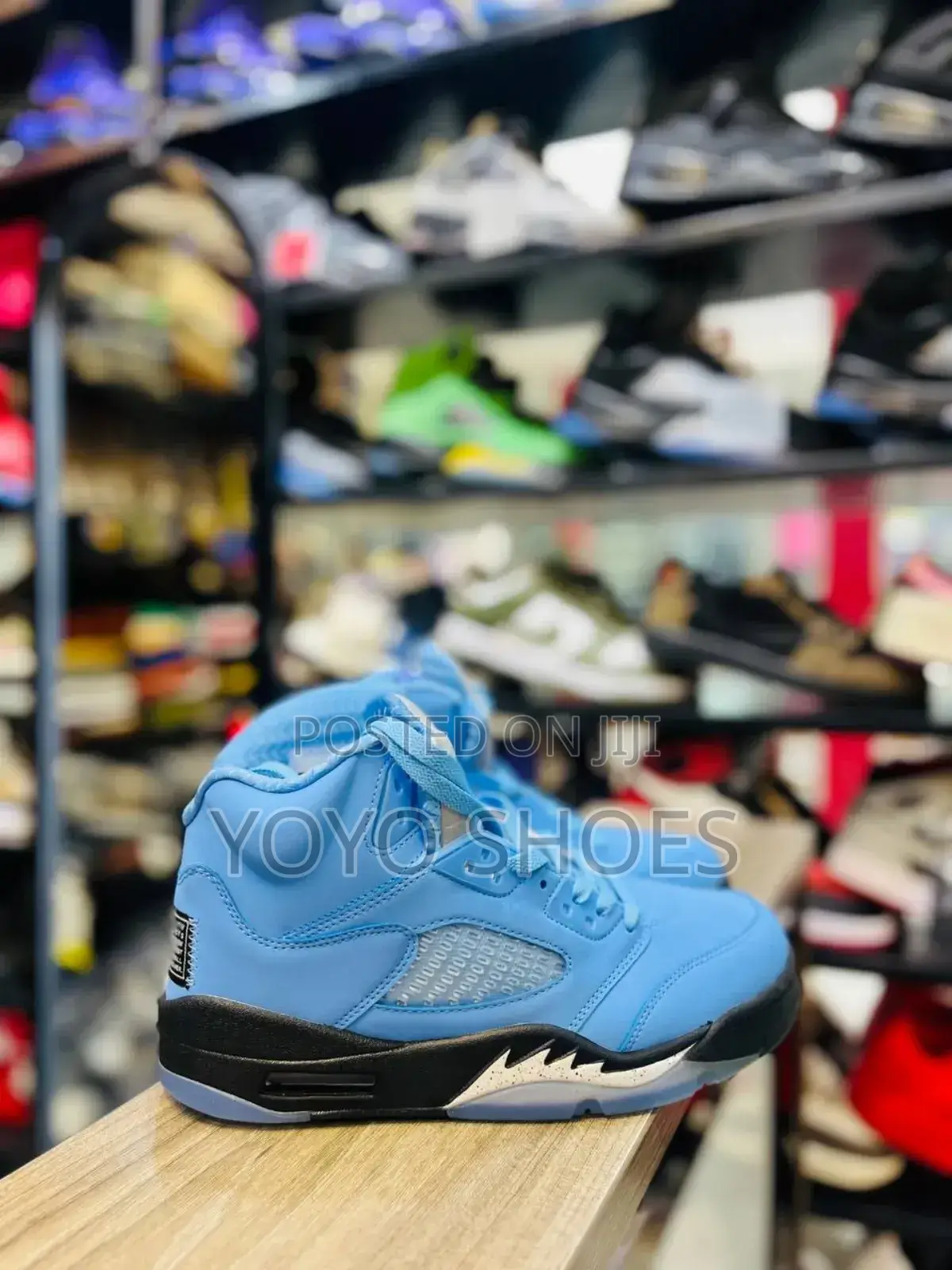 Nike Air Jordan 5 Retro High Og "Unc"University Blue Unisex Shoes