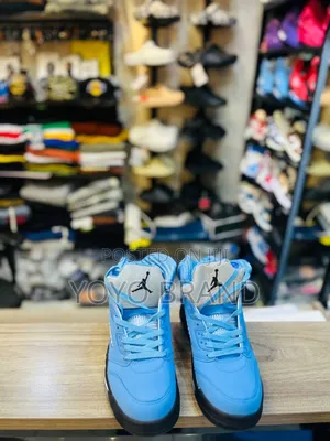 Nike Air Jordan 5 Retro High Og "Unc"University Blue Unisex Shoes