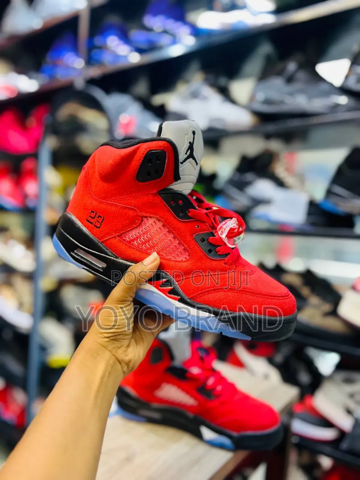 Nike Air Jordan 5 Retro High Og "Raging Bull"Fashion Sneaker