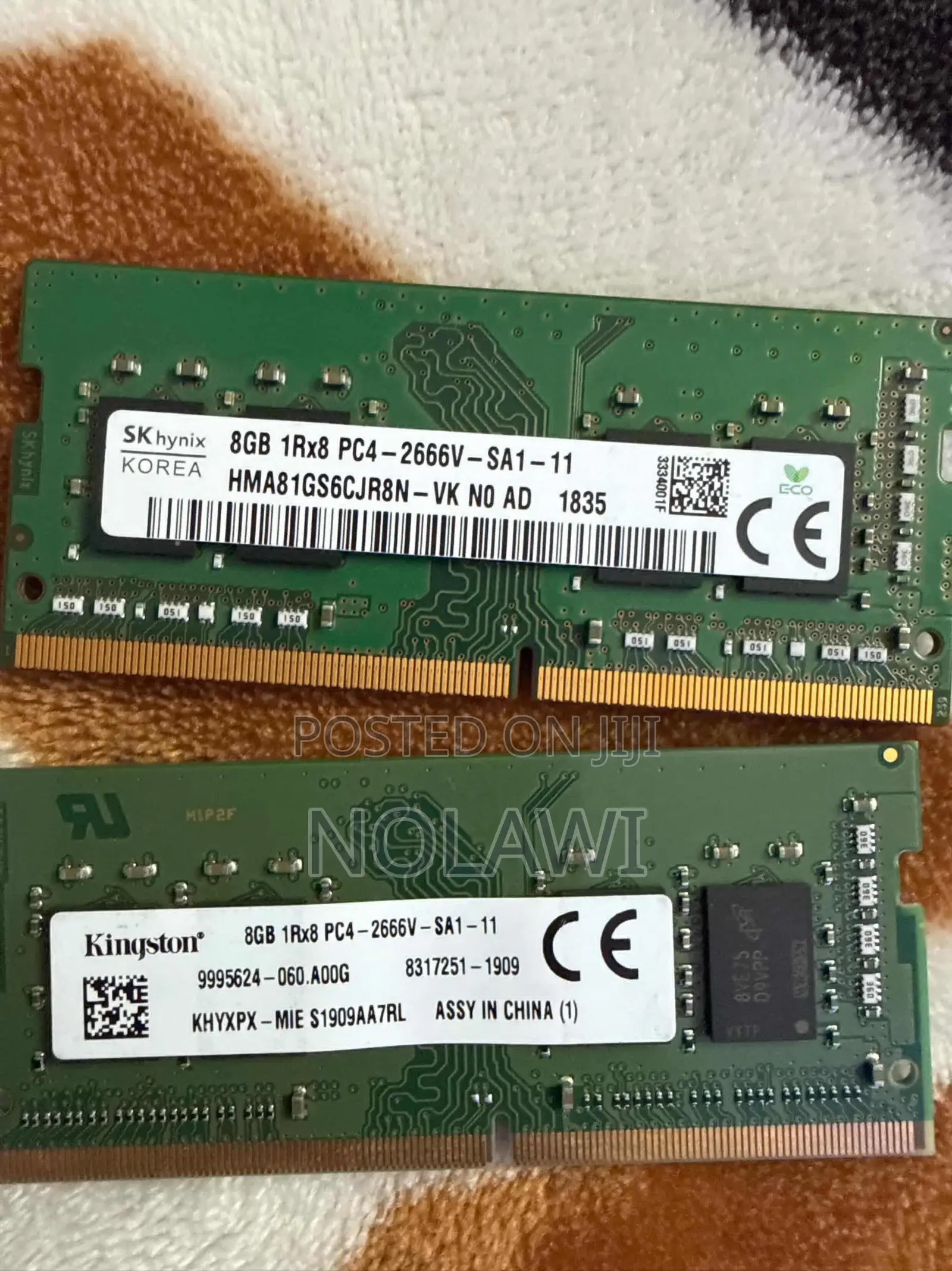 16gb (2x8gb) Ddr4 Laptop Ram - Brand New Pull-Offs