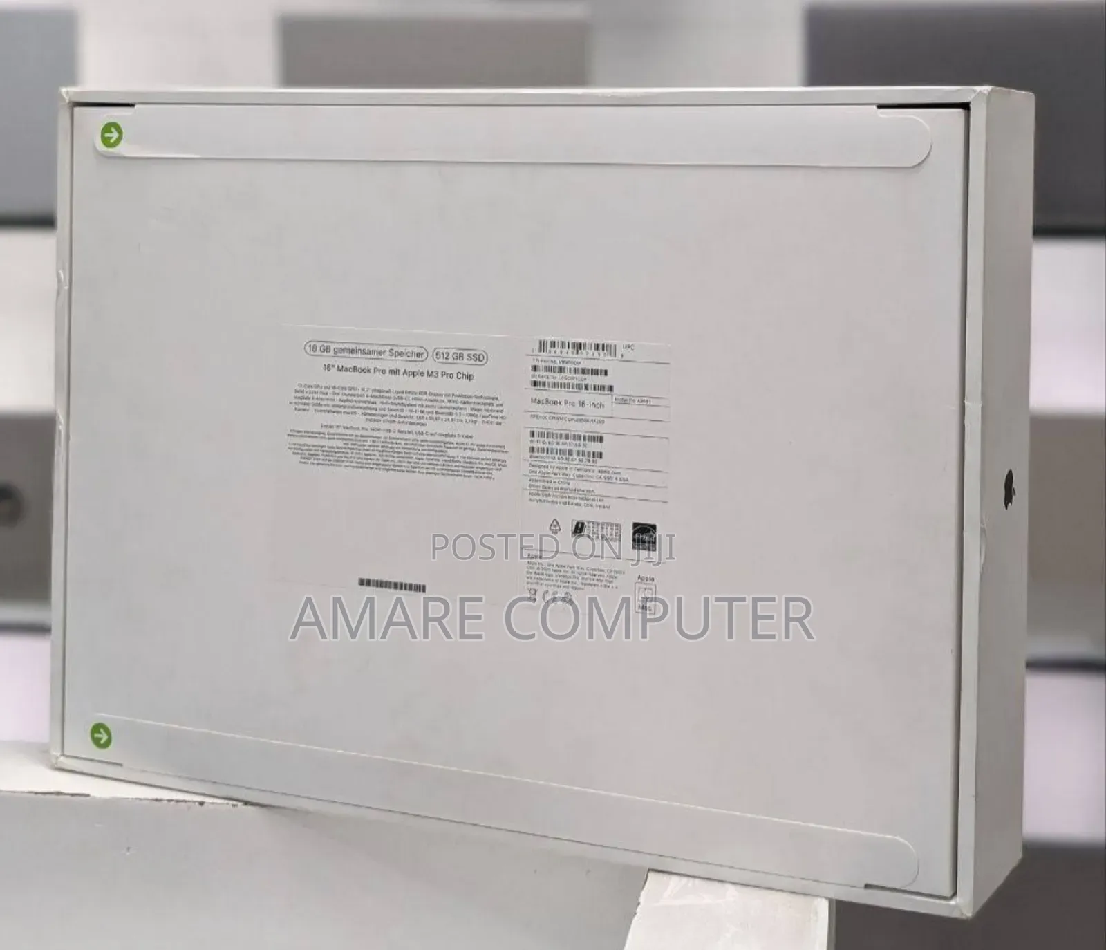 New Apple MacBook Pro 2023 M3 Pro 16-inch 36GB Apple M3 Pro SSD 512GB