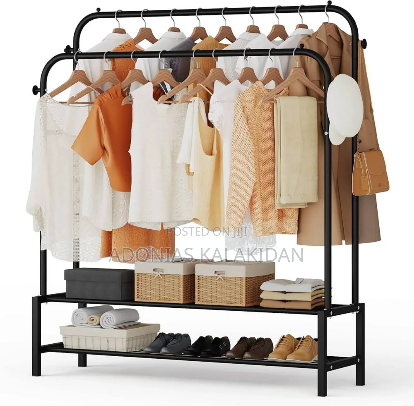New Simple Floor Clothes Rack
