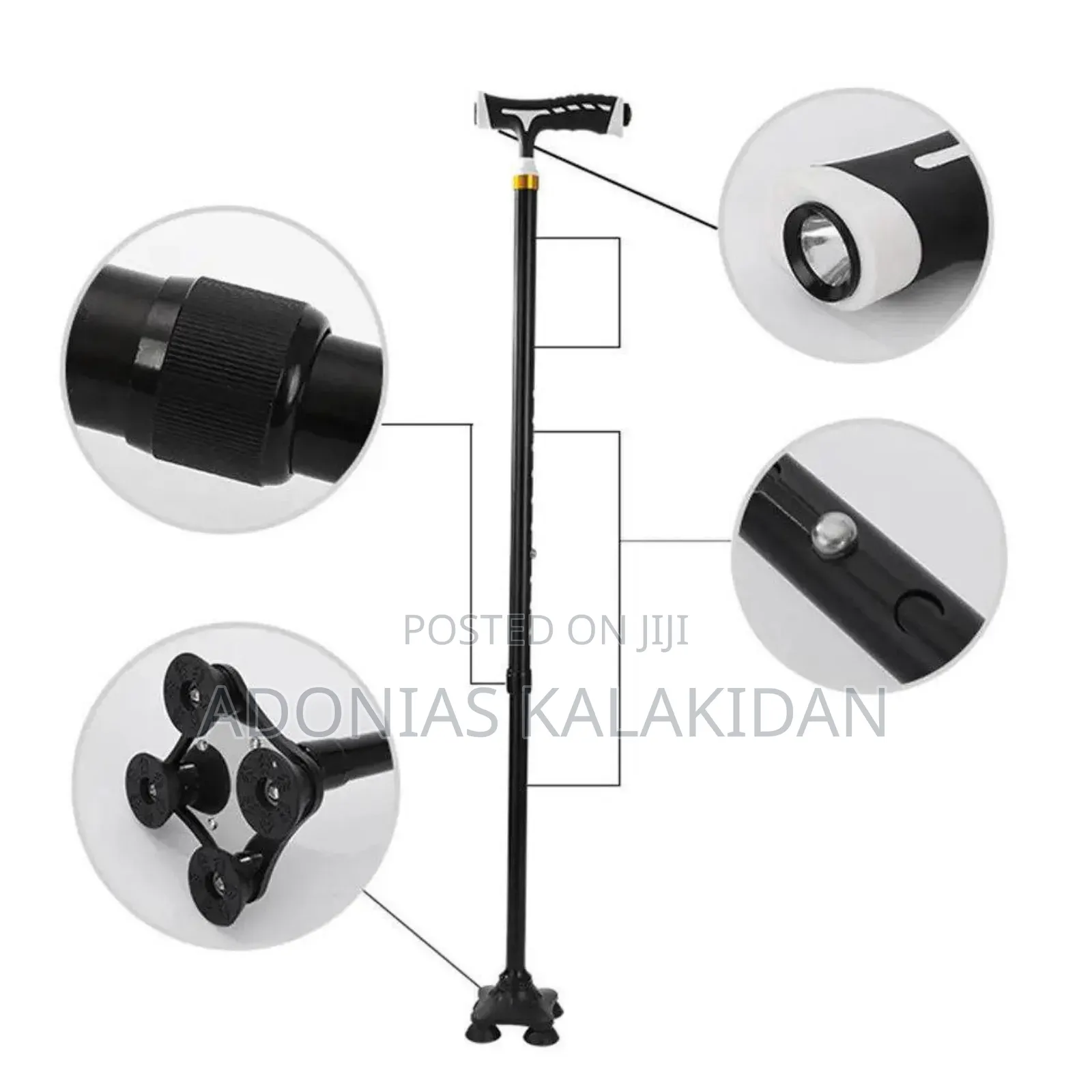 Telescopic Elderly Crutche