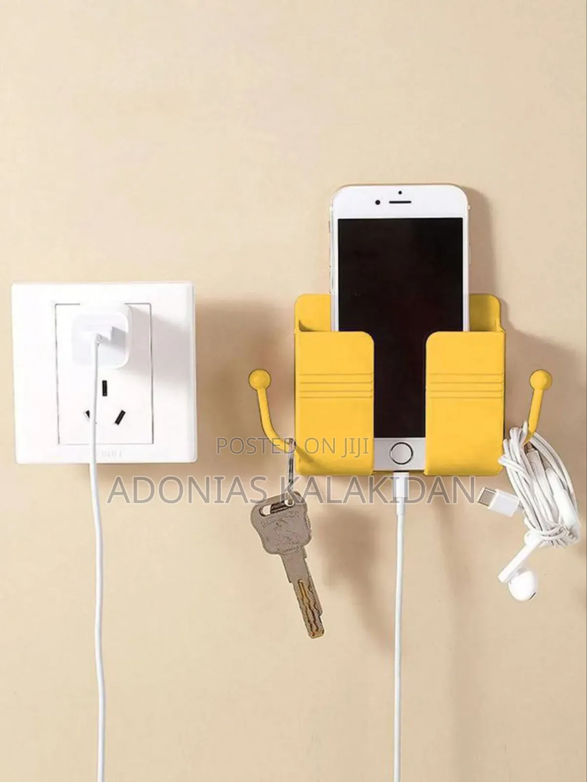 Wall Mounted Phone Holder Charging Stand Lazy Fixed