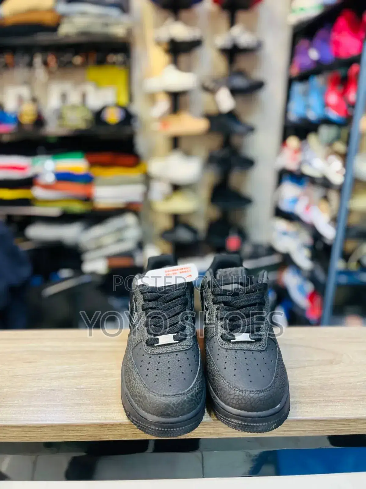 Nike Air Force 1low "Kobe Bryant "Forever Black/Mamba Black Shoes