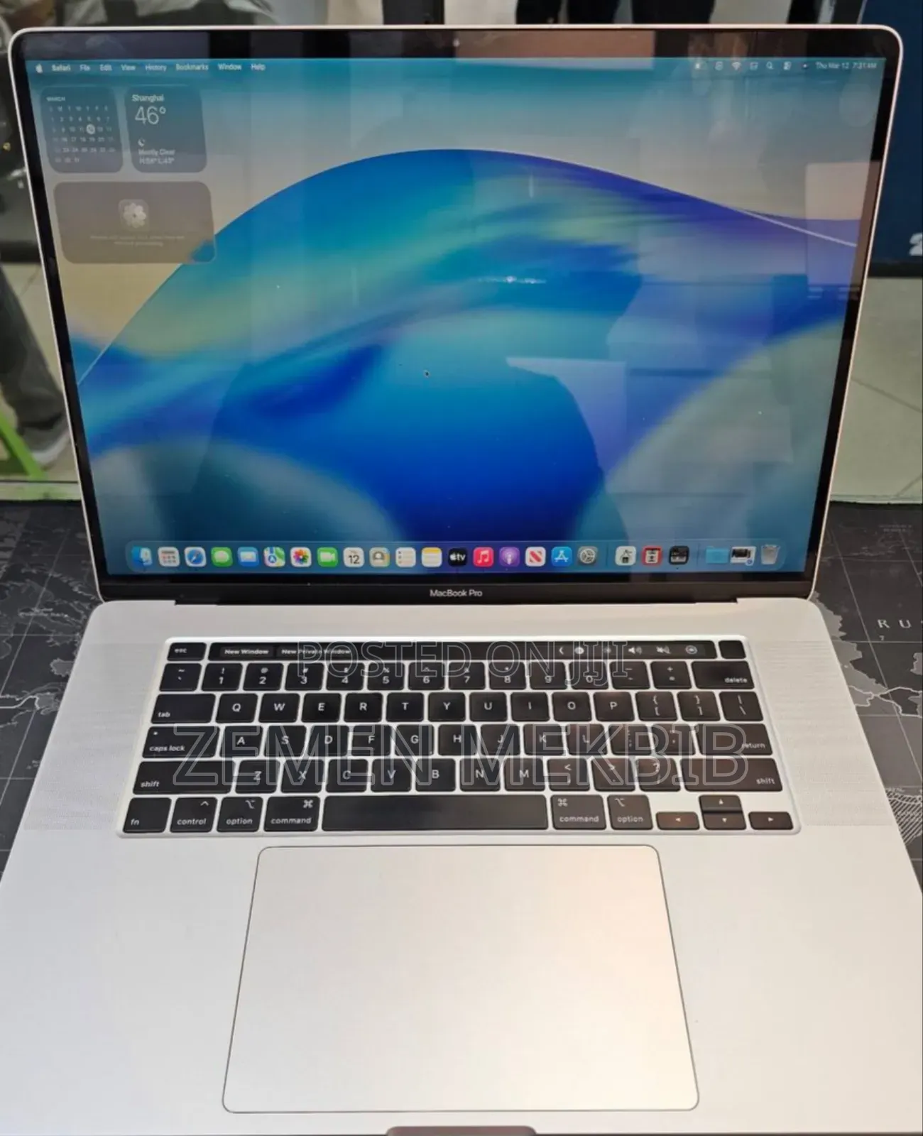 New Laptop Apple MacBook Pro 2019 16GB Intel Core i7 SSD 512GB