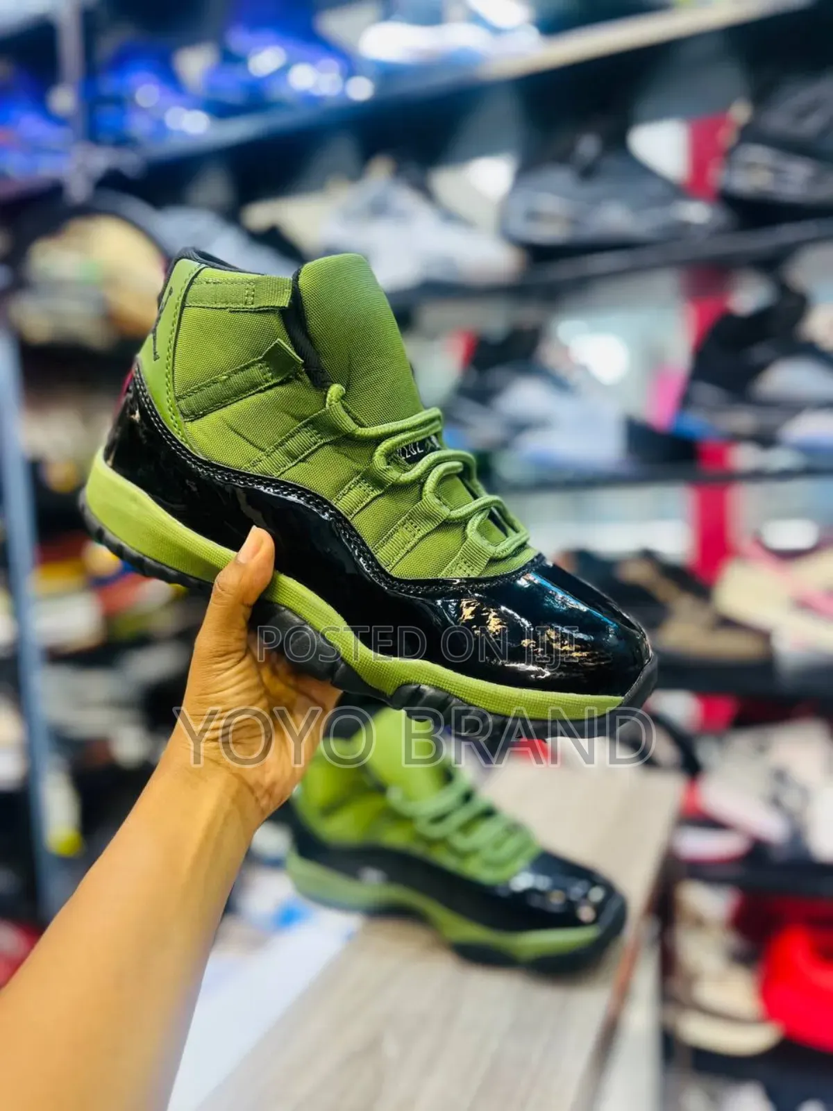 Nike Air Jordan 11retro "Neutral Olive"Fashion Shoes