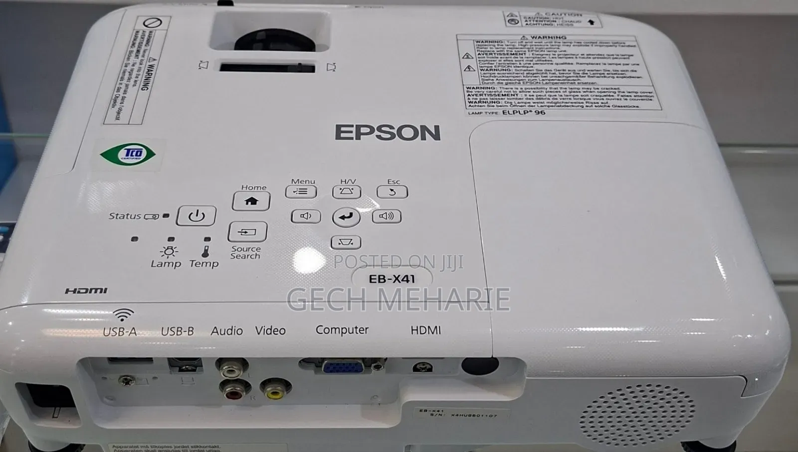 Brand New With Manual Epson Projector Model Name: Eb-X41 Hardwar