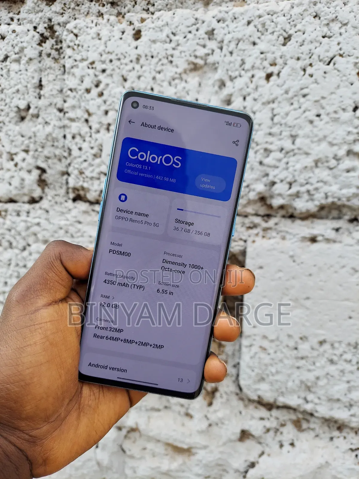 Oppo Reno5 Pro 5G 256 GB Blue