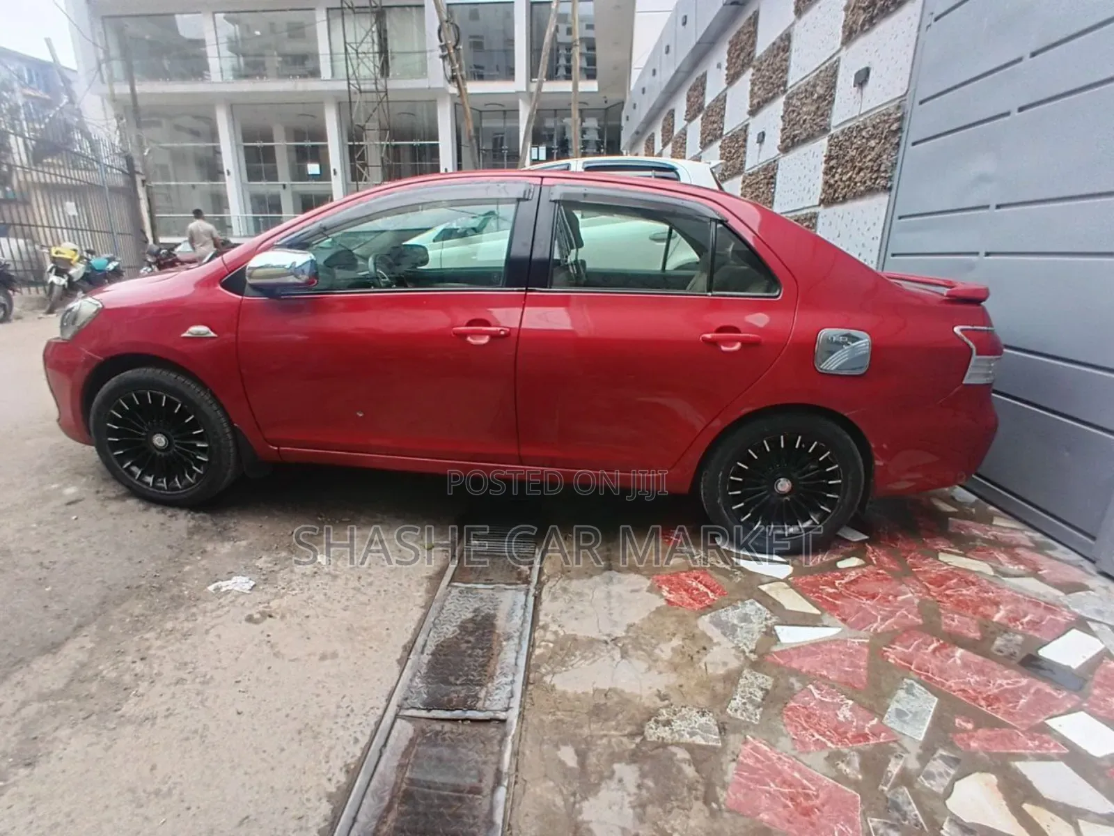 Toyota Yaris 2008 Red