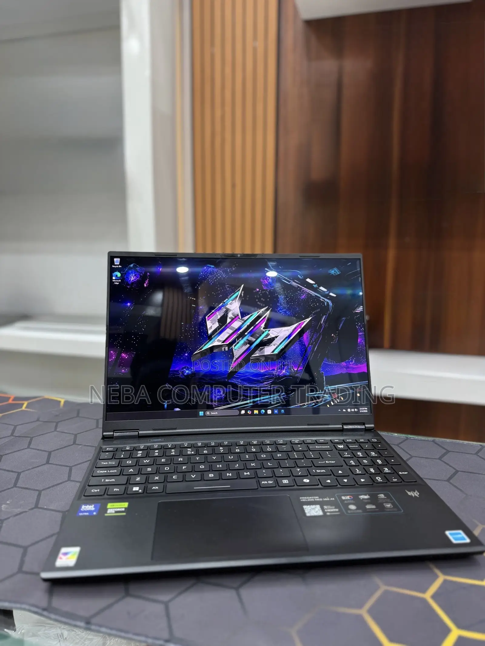 New Laptop Acer Predator Helios Neo 16 32GB Intel Core Ultra 9 SSD 1T