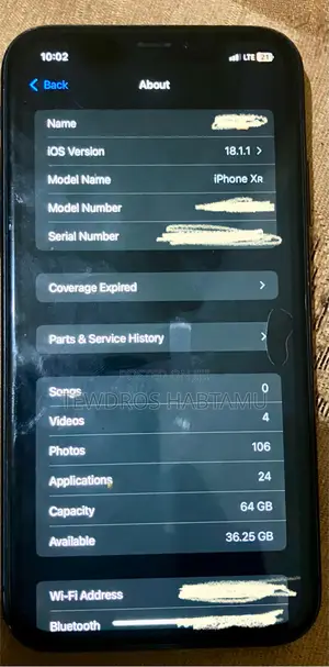 Apple iPhone XR 64 GB Gray