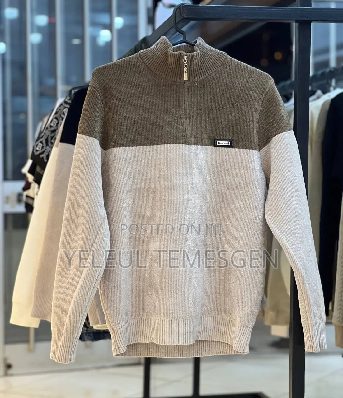 Men’S Half Zip Sweater