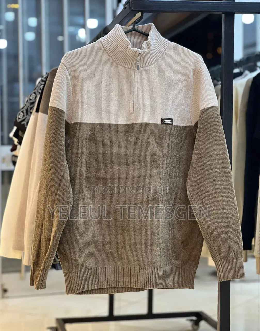 Men’S Half Zip Sweater