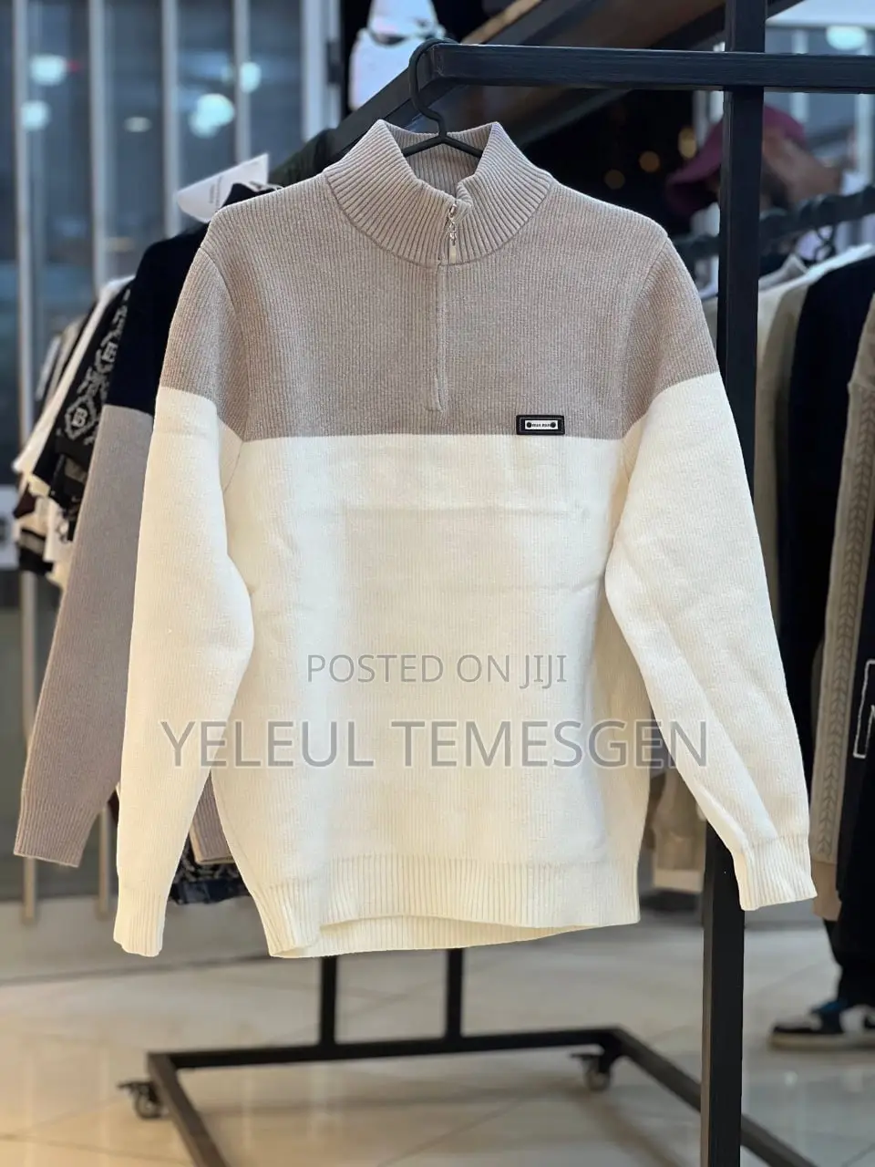 Men’S Half Zip Sweater