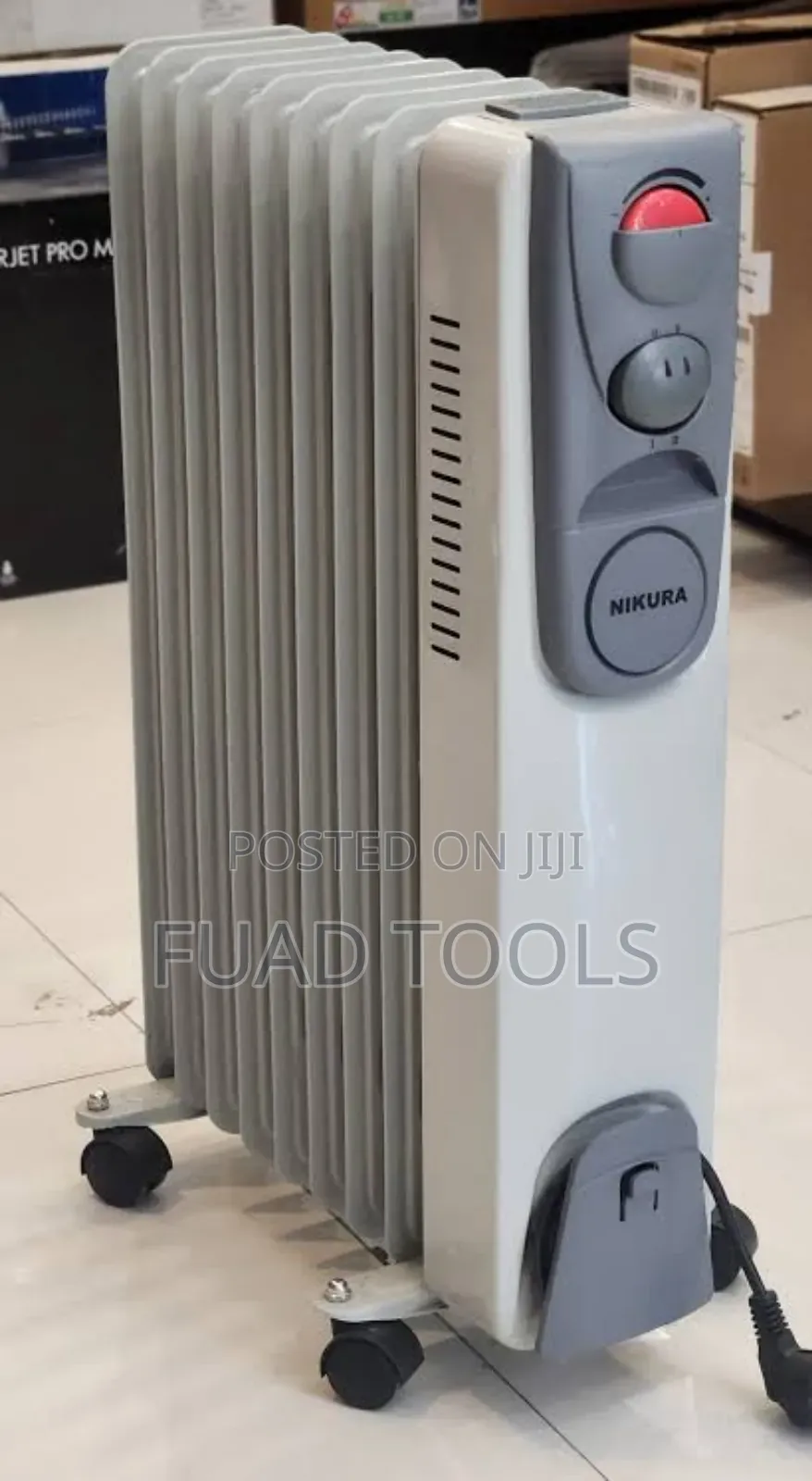 Nikura Oil Filled Heater Fan