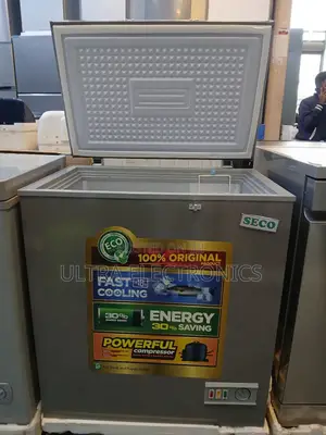 Seco Chest Freezer, Likely Available in Various 390 Liters.