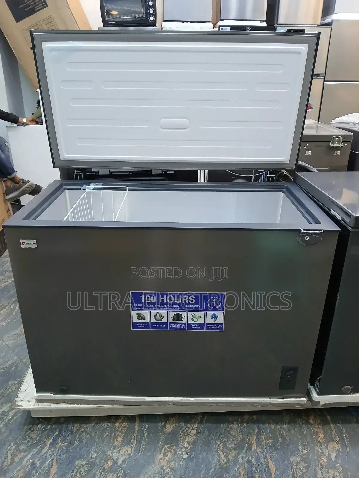 Popular Electronics Brand Chest Freezer, Likely Model Pop_ch211 Or