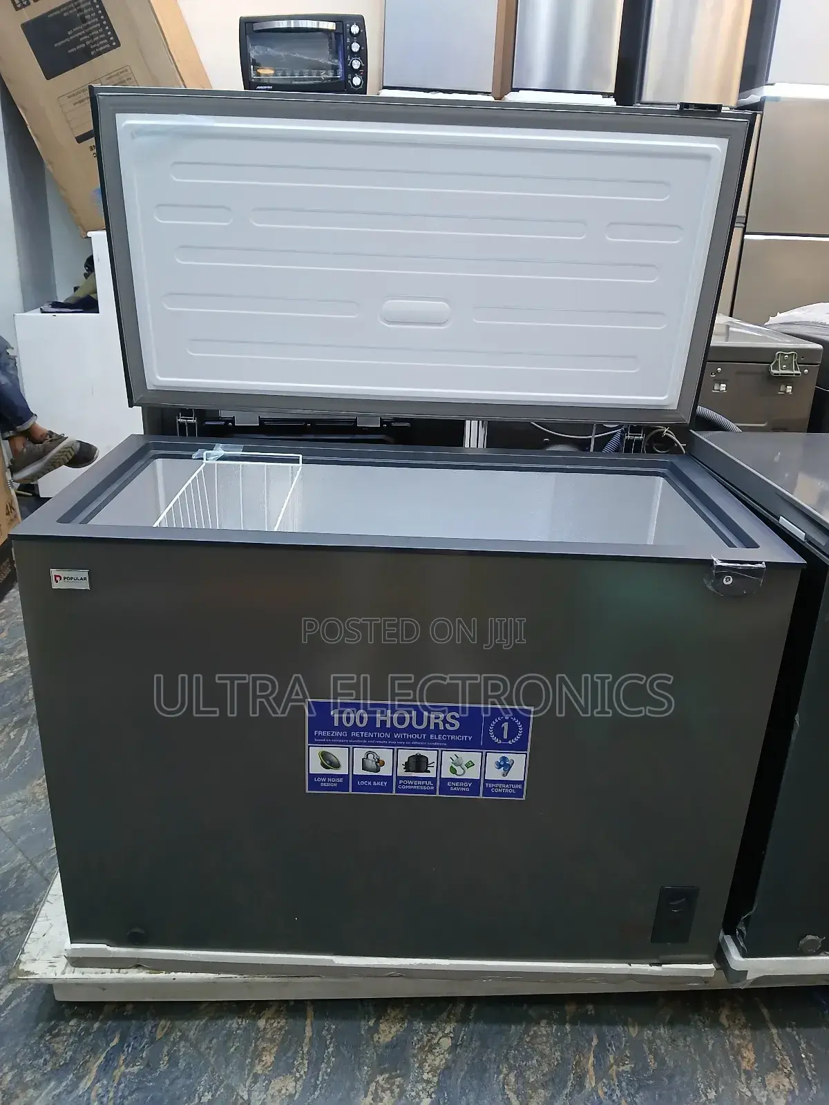 Popular Electronics Brand Chest Freezer, Likely Model Pop_ch211 Or