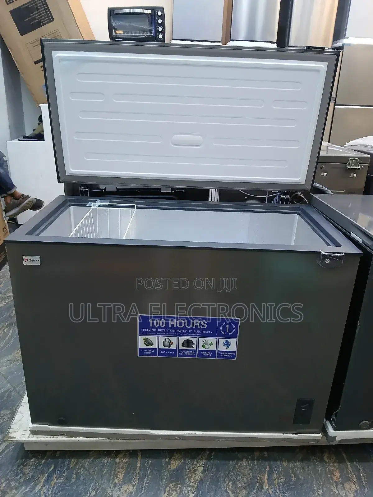 Popular Electronics Brand Chest Freezer, Likely Model Pop_ch211 Or