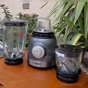 Sonifer 3 in 1 Juicer ባለ 4 ስል ምላጭ 1.5 ሊትር የሚይዝ የጁስ ጆግ