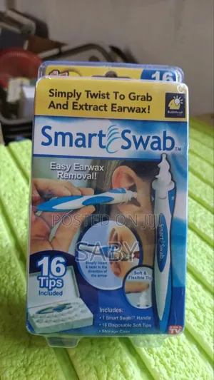 Smart Swab Safe Ear Cleaner With 16pcs Replacement Tips