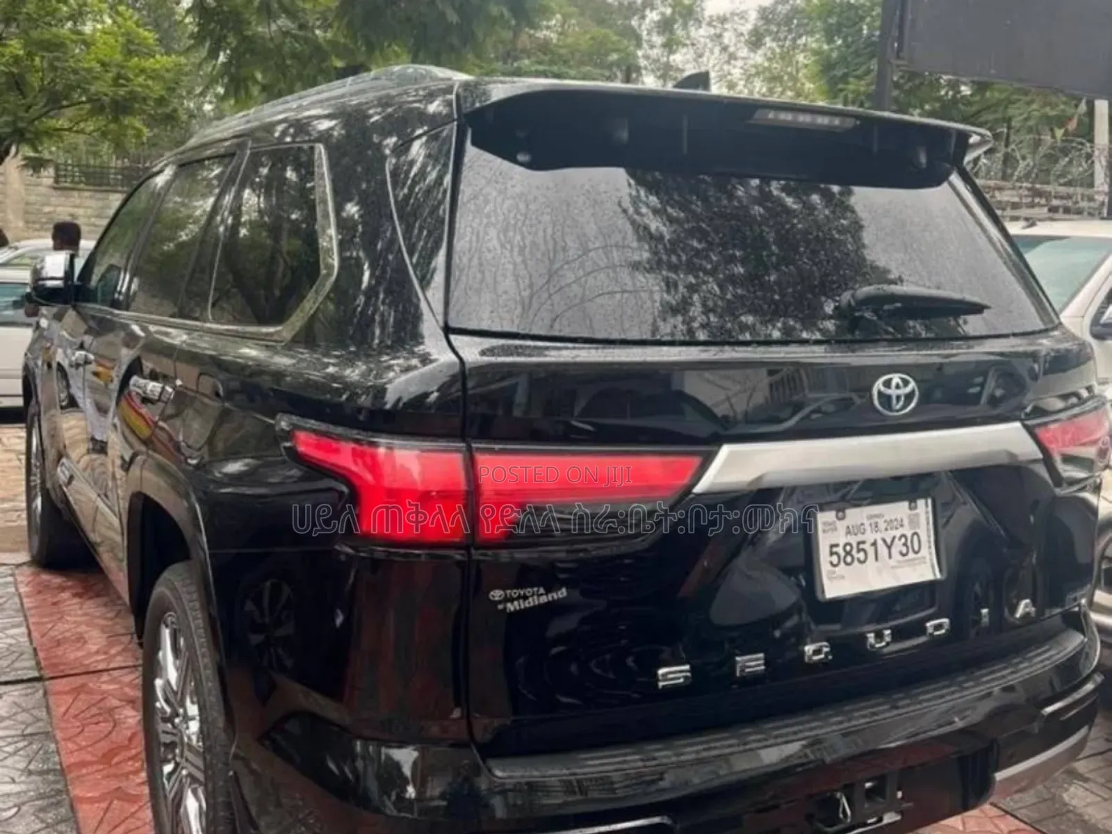 New Toyota Sequoia 2025 Black