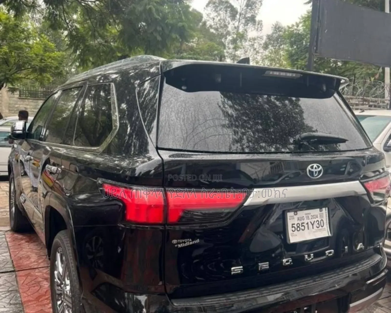 New Toyota Sequoia 2025 Black