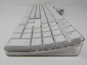 Apple Wired Usb Computer Keyboard Clear Base A1048