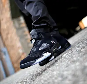 Nike Black Air Jordan 5 Retro PSG Premium