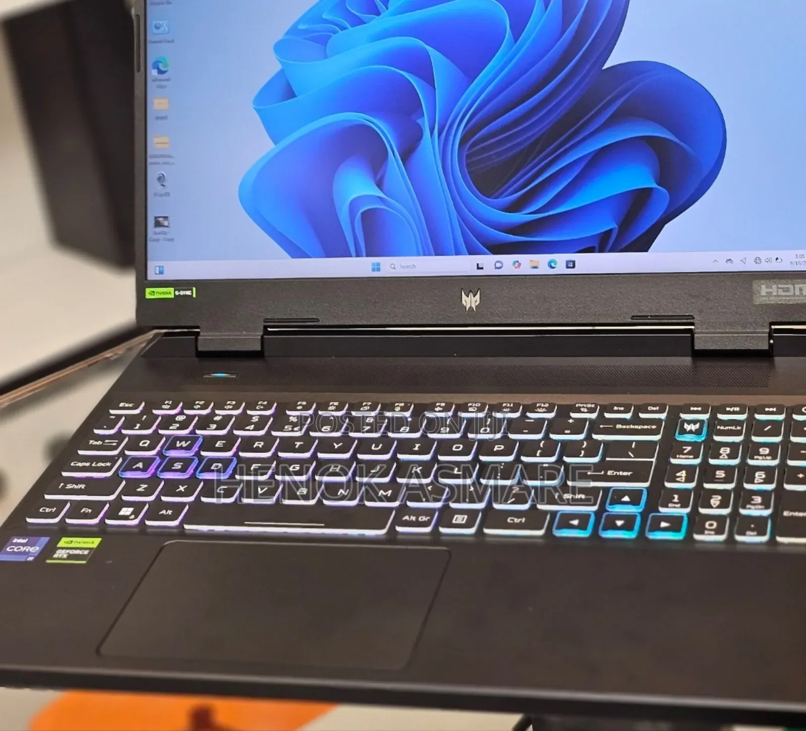 New Laptop Acer Predator Helios 300 16GB Intel Core i9 SSD 1T