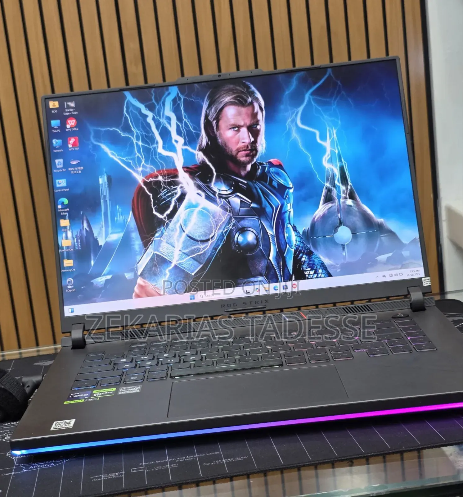 New Laptop Asus ROG Strix G15 16GB Intel Core i9 SSD 1T
