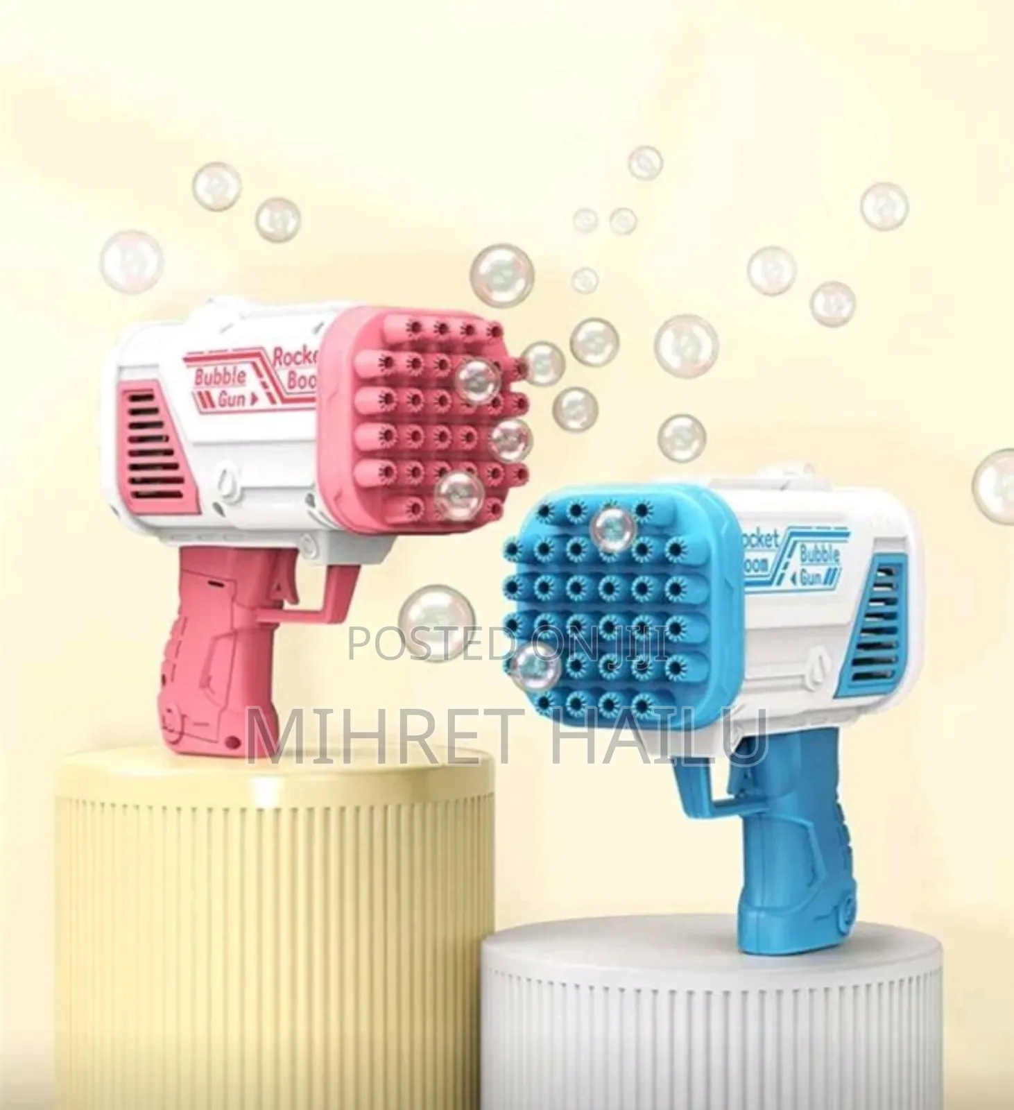 32 Handheld Bubble Machine Automatic Toy Bubble Gun Outdoor Wedding