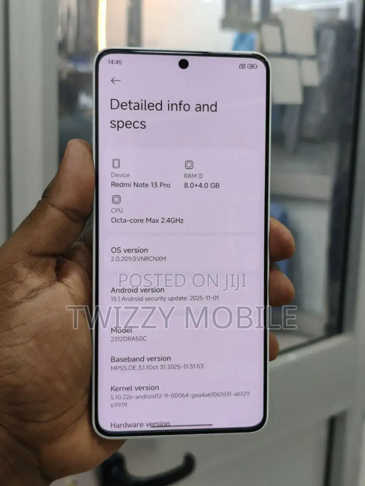 Xiaomi Redmi Note 13 Pro 5G 256 GB White