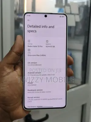 Xiaomi Redmi Note 13 Pro 5G 256 GB White