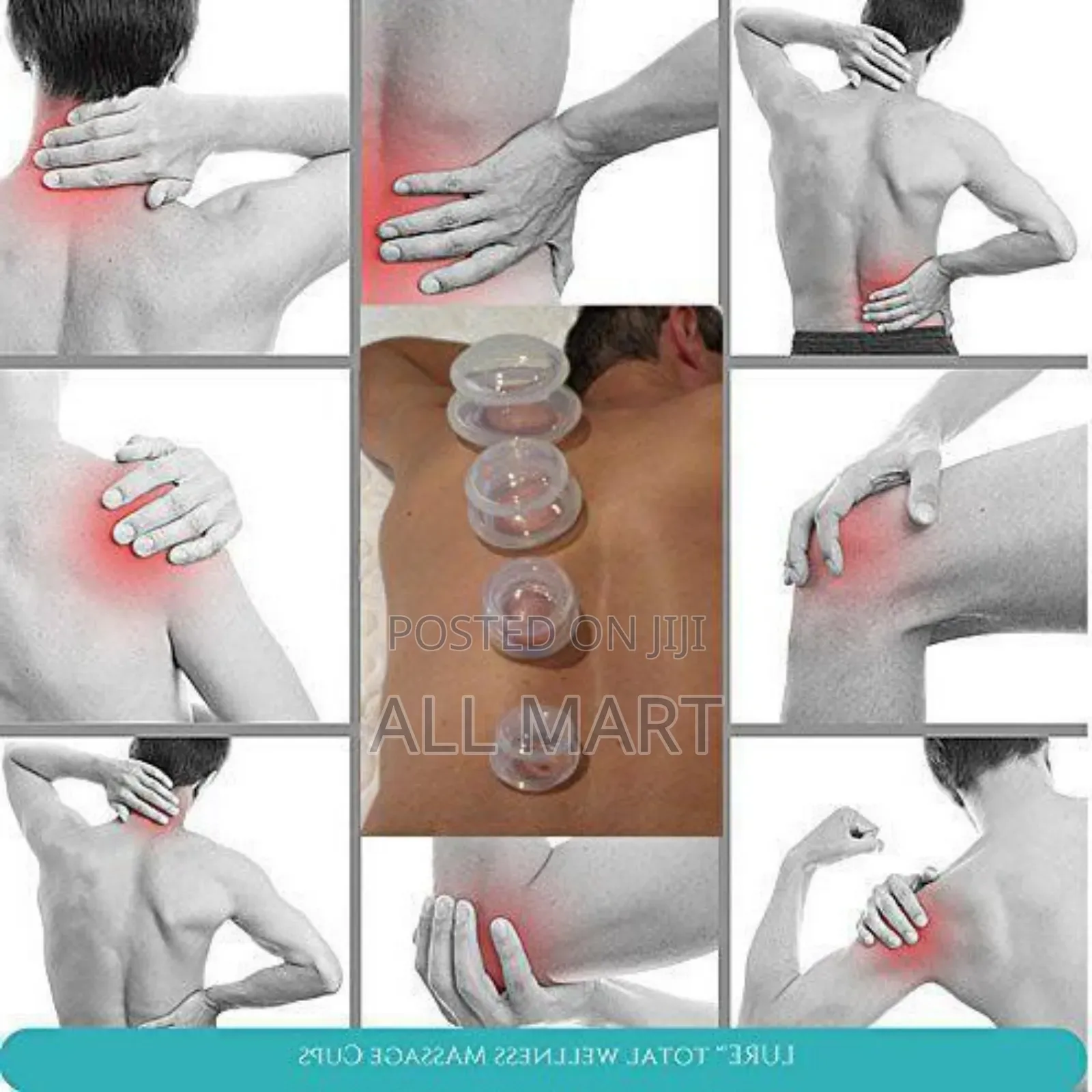 18chinnese Healthy Body Cupping Set Magnet Massage Suction