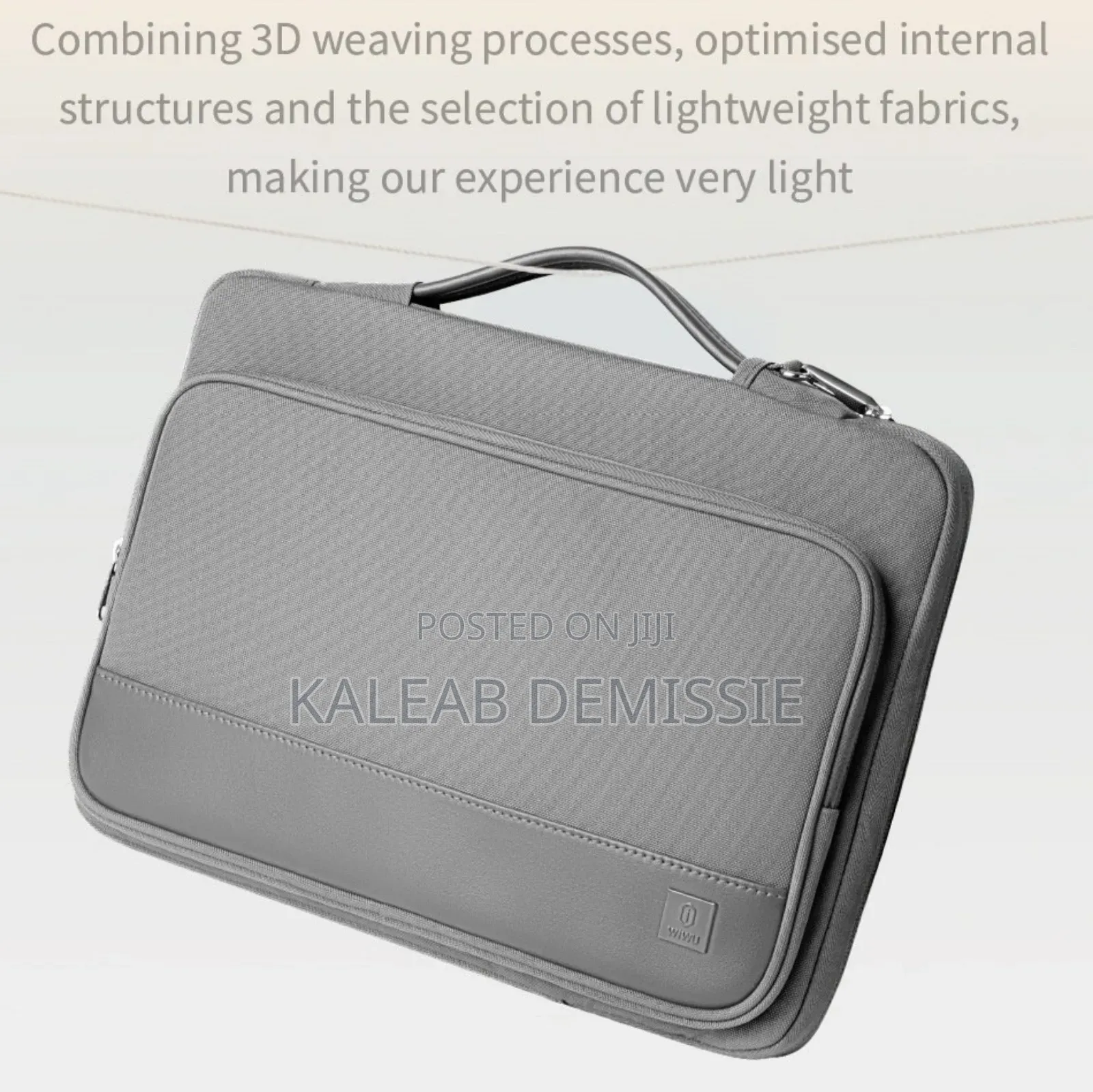 Wiwu Cozy Classic Laptop Sleeve Bag