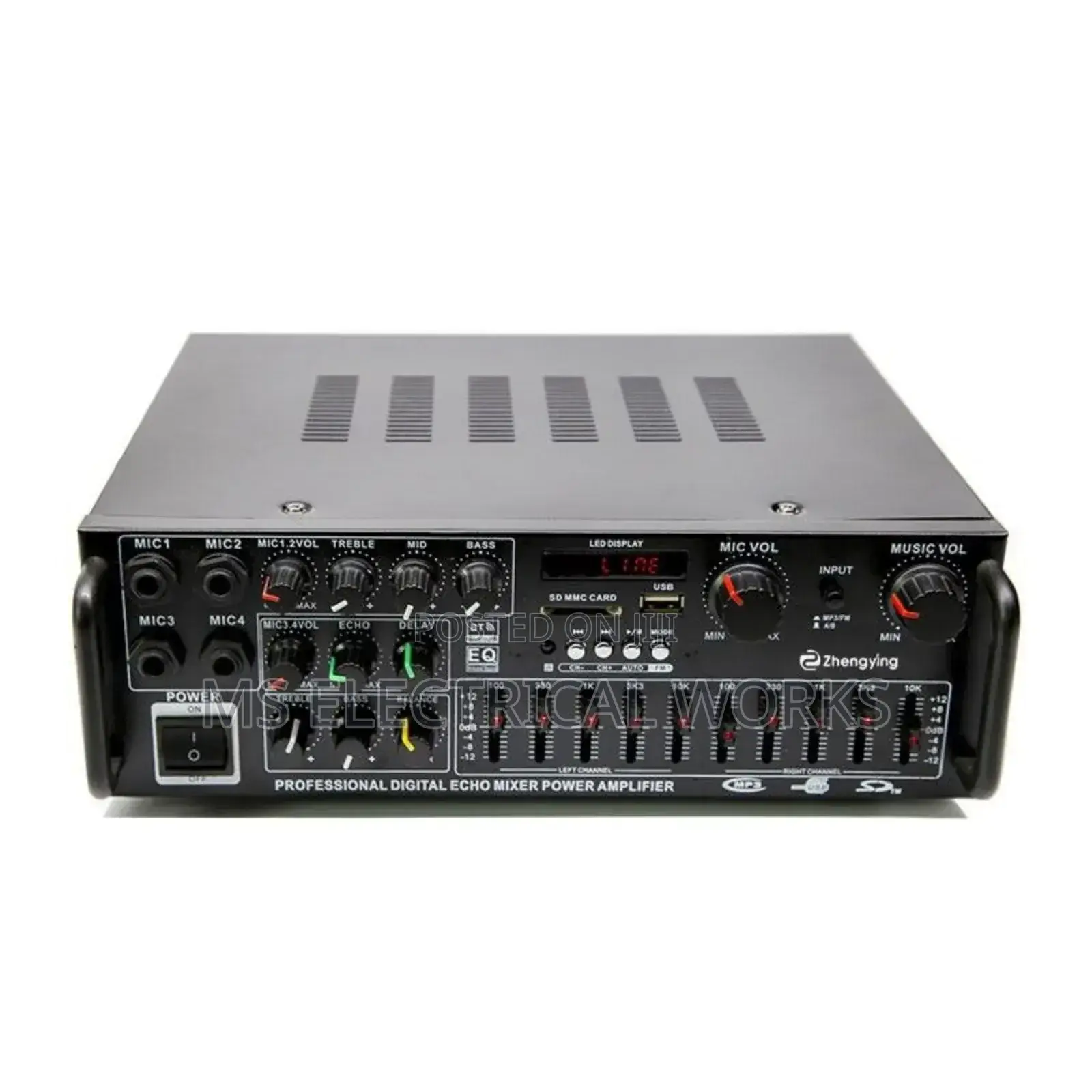 Audio Amplifier With Mixer