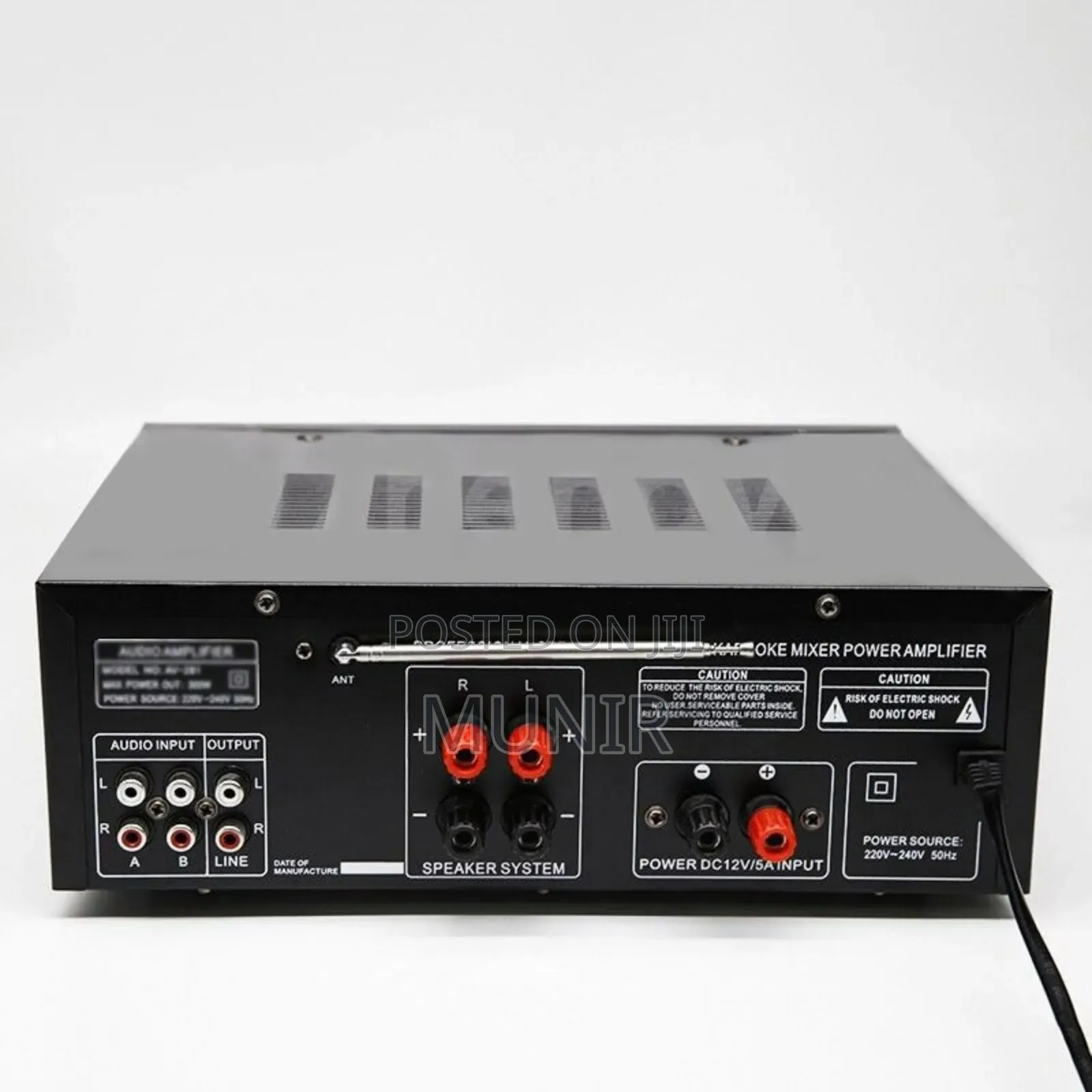 Audio Amplifier With Mixer