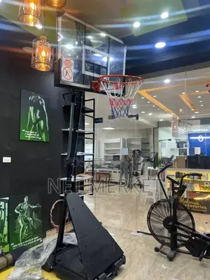 Basketball Stand ለልጆ ክብደት ለቀነስ እየተዝናኑ ለ አዋቂም ሚሆን Spalding