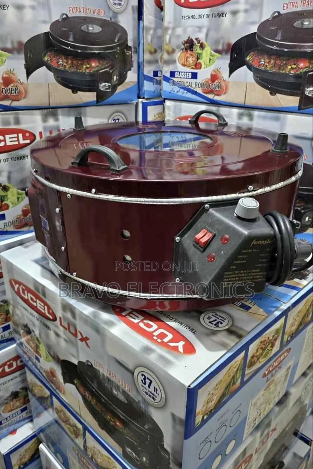 Yucel Lux Round Oven 3 Pattra