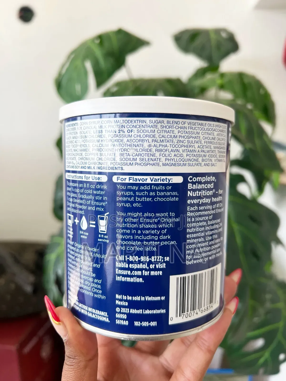 Ensure Original Nutrition Powder